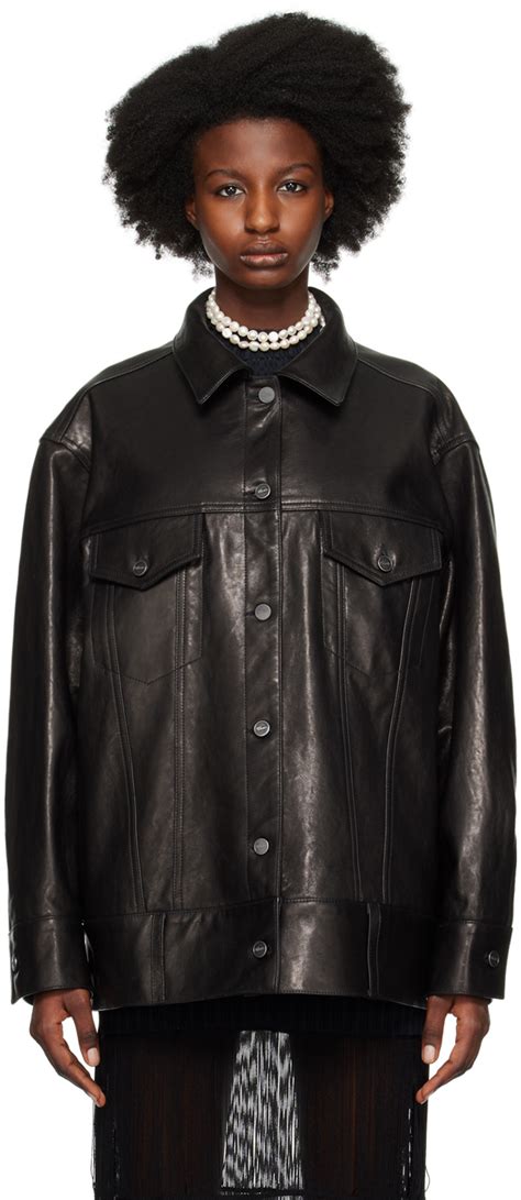 khaite leather jacket dupe